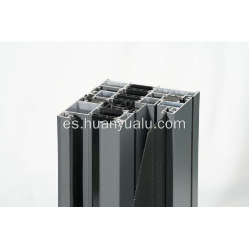 Windows Casement de ahorro de energía con perfil de aluminio